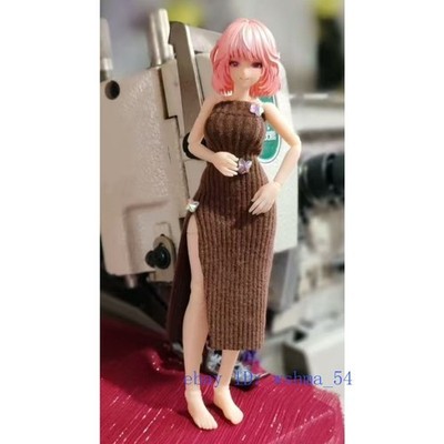 1/12 Slit Skirt Dress Skirt Clothes for 6'' Female SHF Gynoid Snail Shell Figure