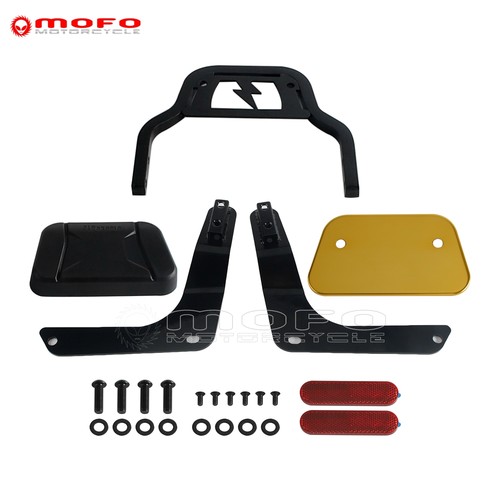 For Harley Softail Fat Bob FXFB FXFBS 18-25 Motorcycle Rear Backrests Sissy Bar - Picture 20 of 27
