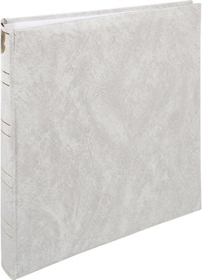 Henzo Fotoalbum BASICLINE weiß 28x30,5 cm 70 weiße Seiten