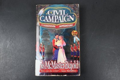 A Civil Campaign Lois McMaster Bujold 2000 First Paperback Sci-Fi Baen