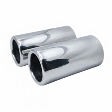 Endrohr Auspuffblende Doppelrohr Mercedes Benz CL 203 CLC C-Klasse Sportcoupe 