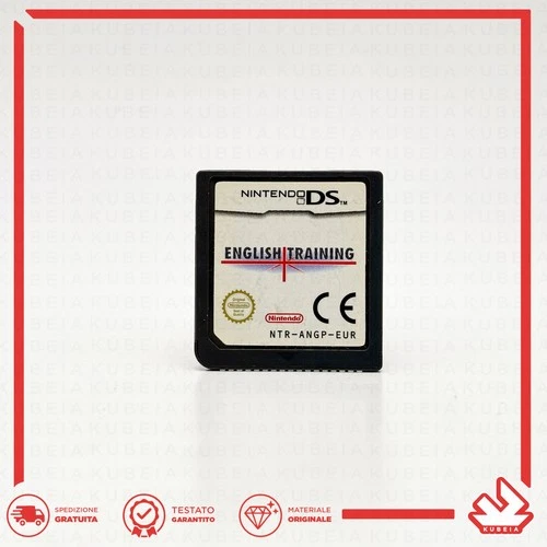 ENGLISH TRAINING - ITALIAN NTR-ANGP-EUR - ORIGINAL - NINTENDO DS 2DS 3DS BRAIN