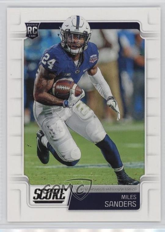 2019 Score Rookies Miles Sanders #346 Rookie RC