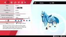 Shiny Zacian Pokemon Schwert Schild 5DV! + Rostiges Schwert
