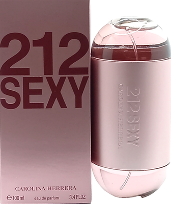 CAROLINA HERRERA 212 SEXY EAU DE PARFUM SPRAY FOR WOMEN 3.4 Oz