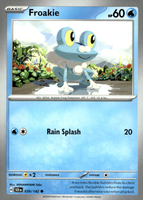 Froakie Common SV07: Stellar Crown 039/142 NM