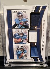 2023 Panini Immaculate Collection - Immaculate Triple Jerseys Derrick Henry,...