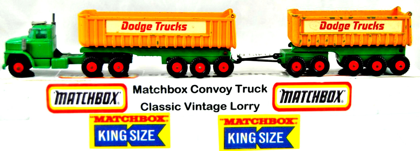 Matchbox K16, Dodge Tractor & Twin Tippers - Free Price Guide