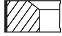 Kolbenringsatz FÜR Renault 25 (B29 ) - Mahle 021 88 N0
