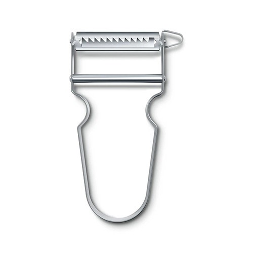 Pelapatate Julienne Metallo Lama Dentata Victorinox Verdure Carote Zucchine - Immagine 2