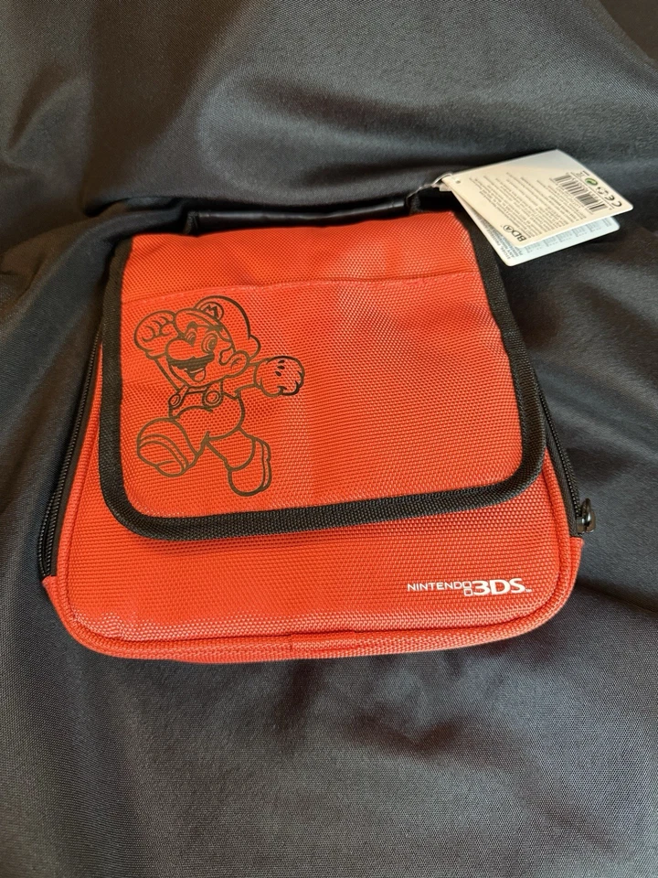 NUEVO CON ETIQUETAS SUPER MARIO Universal Transporter para Nintendo 3DS por PowerA 100358 Naranja Foto 3 de 4