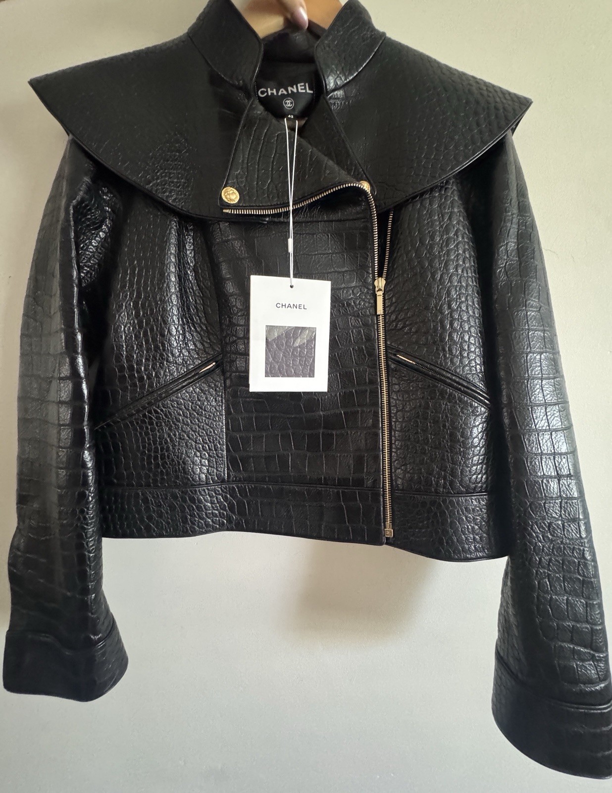 Chanel Leather Jacket Métiers d’Arts 2019