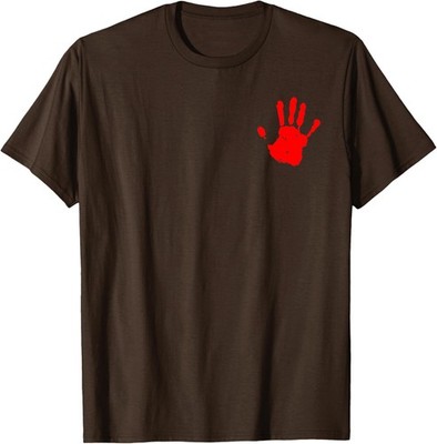 Patriotic Native America Stolen Sisters Red Hand Unisex T-Shirt