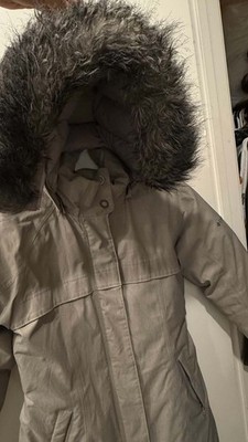 Columbia Women's Flurry Run Down Long Omni Heat Jacket Coat Hooded Parka