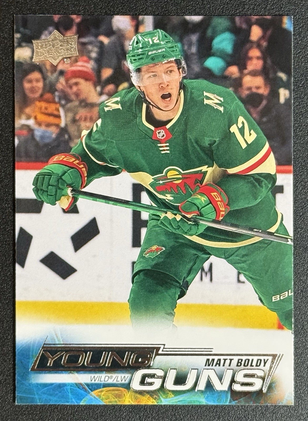 2022-23 Upper Deck Young Guns Matt Boldy Rookie RC #201 Minnesota Wild