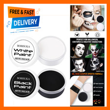 Halloween Face Body Paint Oil Based Kit for Adults Non Toxic Large Capacity