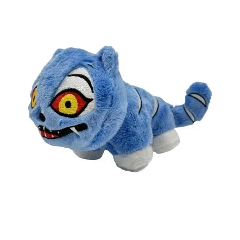 Derpy Tiger Plush Toy Funny Stuffed Animal Cute Gift for Kids & Collectors