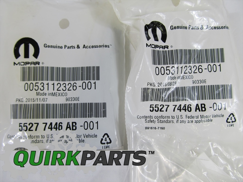 DODGE RAM 1500 2500 3500 4500 5500 FRONT WINDSHIELD WIPER BLADE SET/2