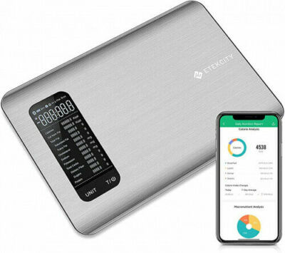 Etekcity Smart Food Nutrition Scale, Digital Grams and Ounces for Weight Loss