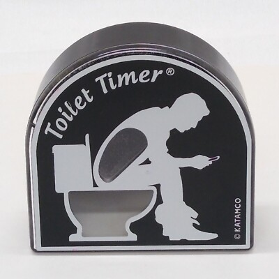 Toilet Timer, Funny Father's Day Gift / Christmas Stocking Stuffer, by Katamco
