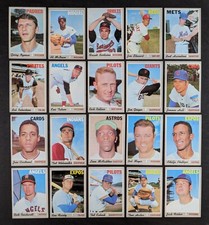 1970 Topps Baseball Set Break High Number Lot 20 Cards