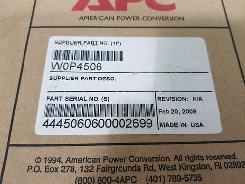 NEW APC W0P4506,640-4506C PCB BOARD FREE SHIP - Picture 7 of 7