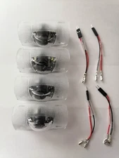 4Pcs LED Door Courtesy Light Shadow Laser Projector Fit For  ES LS LX RX