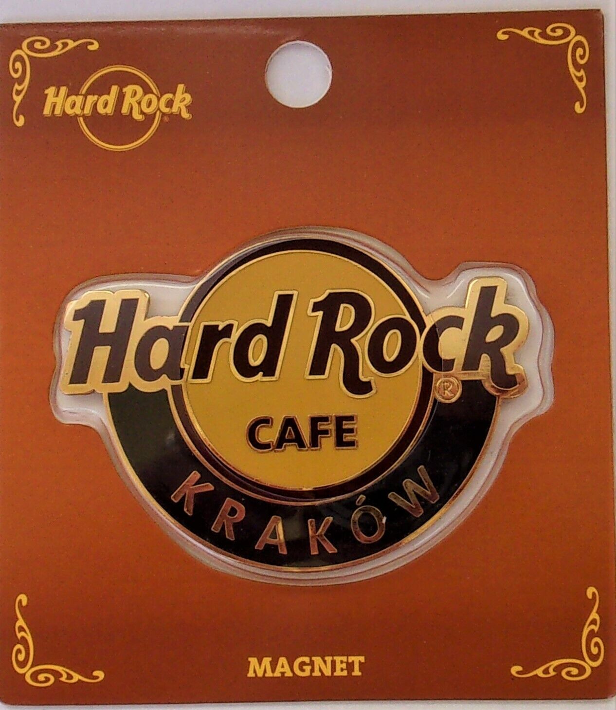 Hard Rock Cafe Krakow Logo New Magnet Fridge Columbus overseas Mall