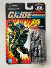 GI Joe 25th Anniversary Cobra Saboteur Firefly Action Figure
