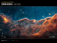Carina Nebula High-Resolution Photo – James Webb Space Telescope (JWST) 2022