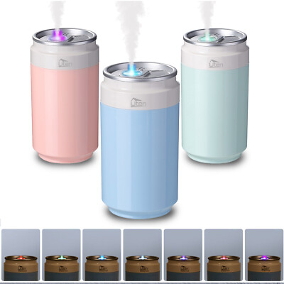 Coca Cola Can Shaped Humidifier, Air Purifier Diffuser, Cool Mist, USB Powered