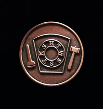 York Rite Royal Arch Freemason Masonic Penny Coin
