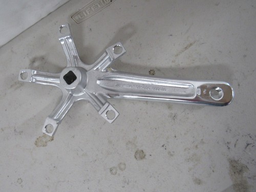 FSA VERO Double Crank Set 170mm for Square Taper BB No Chainrings Silver - Picture 4 of 6