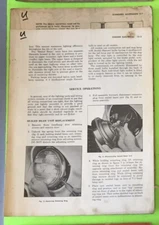 Automobile maintenance data.  About 60 pages.   Item:  9179u