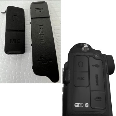 HDMI MIC Remote Interface Rubber Cover Side Door for Nikon Z5