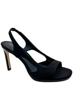 Donald Pliner Women's Kayla Fabric Slingback Sandal Black