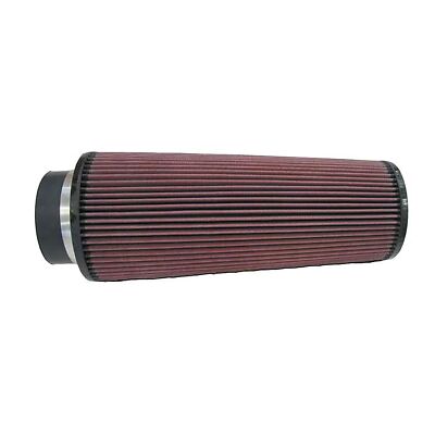 K&N Filters Luftfilter rund konisch 102 mm Hals ID - 121-152 x 355 mm, Gummikappe