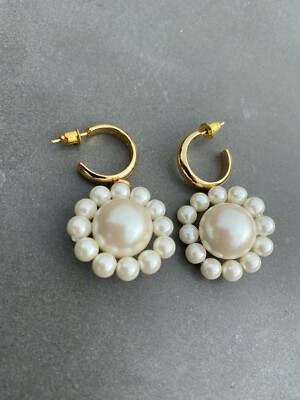 Simone Rocha Faux Pearl Beaded earrings