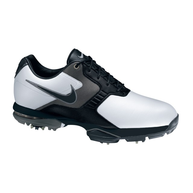 Nike Air Academy II Mens Golf Shoes White/black Size 8 US for sale