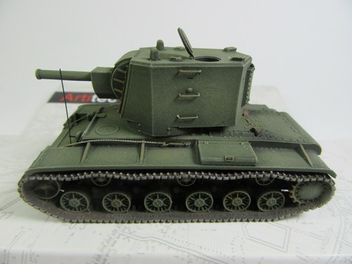 Artitec 1:87 6870381 USSR KV2 Tank Olive Finished Model - Picture 2 of 6