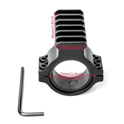6 inch Adjustable Bipod Spring Return Hunting Bipod Fit for 20mm Picatinny Rail - Picture 12 of 35