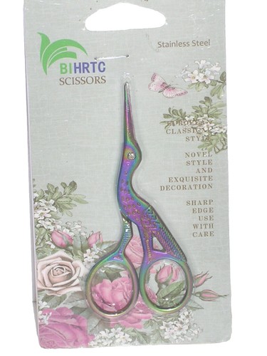 Embroidery Curved Scissors, 1 Pc, Stainless Steel, for Cross