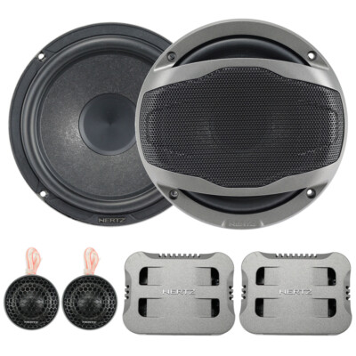 Hertz CK 165 Cento Series 6-1/2'' 2-Way Component Car Audio Speakers 6.5'' Comp