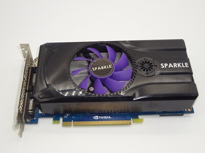 SPARKLE GEFORCE GTX 560  1GB GDDR5 PCI-E GRAFIKKARTE  DUAL DVI mini-HDMI #GK7447