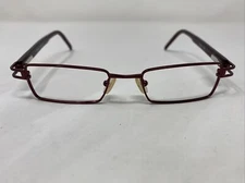 Camelot Tech KIA Ruby 48-18-135 Burgundy Full Rim Metal Eyeglasses Frame LG71