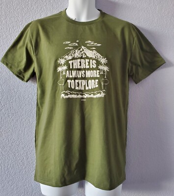 Kamisa by Kultura More To Explore Philippines Adult T-Shirt Green Size L NWT