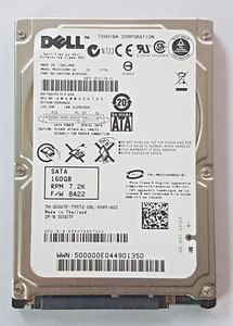 160 GB SATA Dell MHZ2160BK 7200rpm 16MB HDD 2.5" interne Festplatte