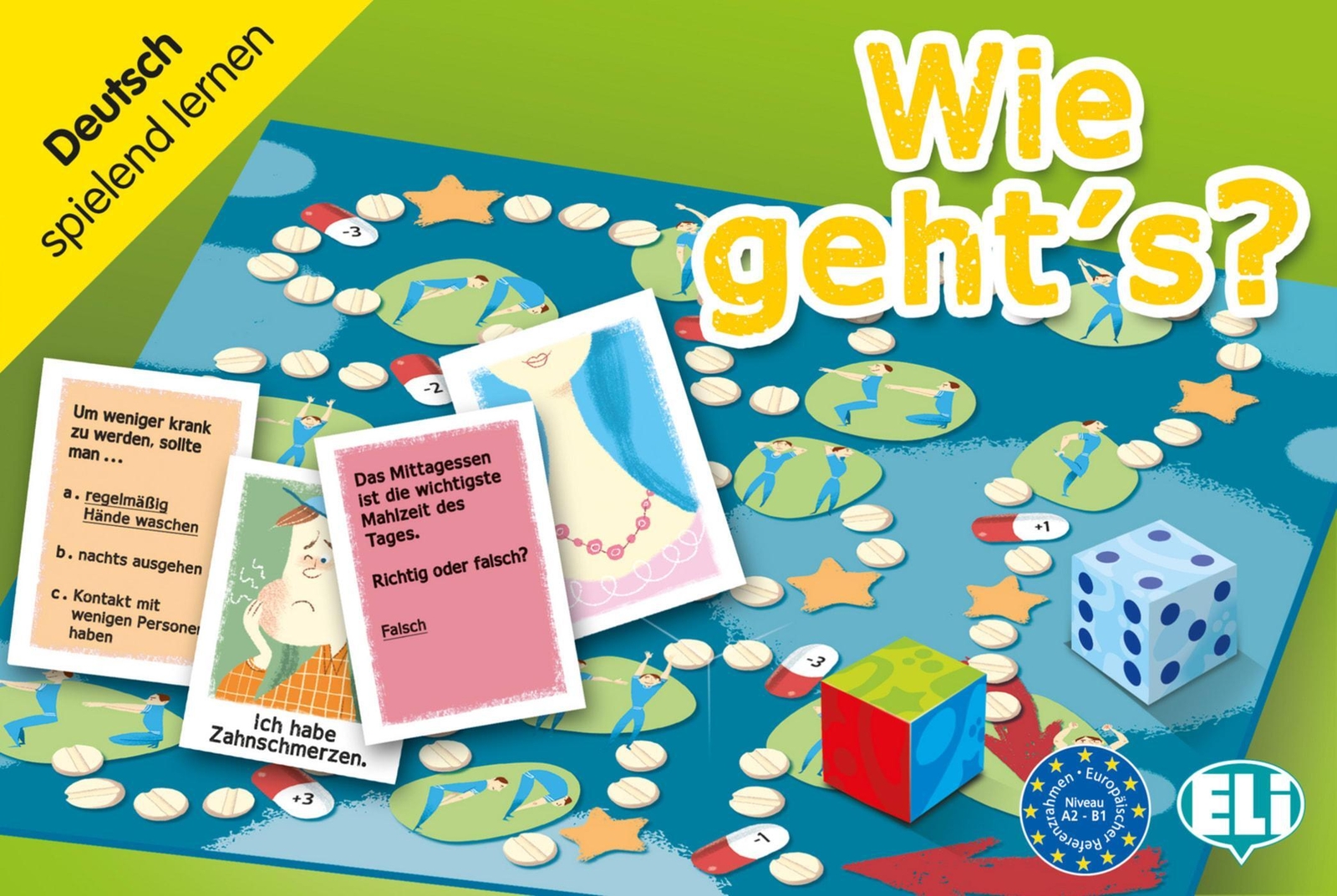 Thumbnail - Wie Geht's? Game Box Spiel Eli Spiele / Spiele Zum Sprachenlernen