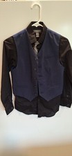 Boys Van Heusen Dress Pants, Shirt and Vest Size 10 WAS $40 Sale $20.00