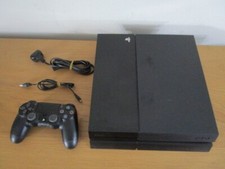 Sony PS4 Console Black 500GB PS4 Controller + Cables PS4 Console Gaming PS4 Game